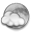 heldere lucht en hier en daar bewolkt